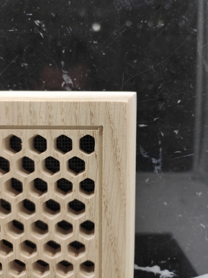 Решетка декоративная деревянная на магнитах Пересвет К-20 200х200мм